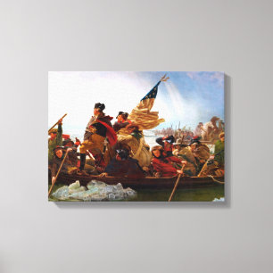 George Washington Crossing of the Delaware River Canvastryck
