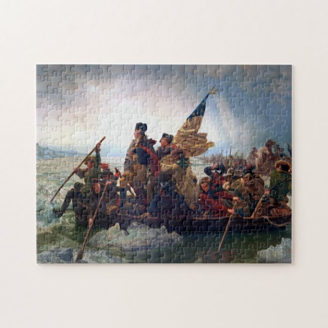George Washington Crossing the Delaware Pussel (Horisontell)