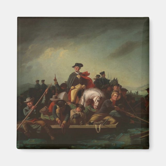 George Washington Crossing the Delaware River Magnet (Framsidan)