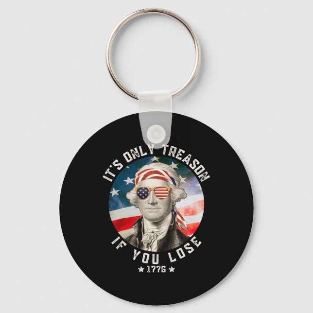 George Washington Det är bara förräderi om du förl Nyckelring (Framsida)