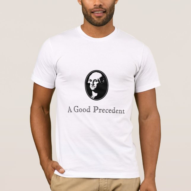 George Washington: Ett bra prejudikat T Shirt (Framsida)