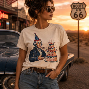 George Washington födelsedagsfest T Shirt