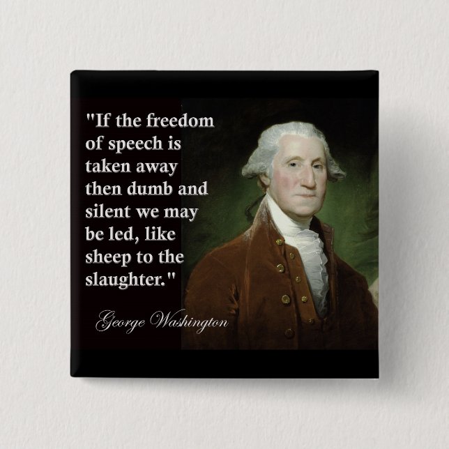 George Washington Freedom of Tal Quote Knapp (Framsida)