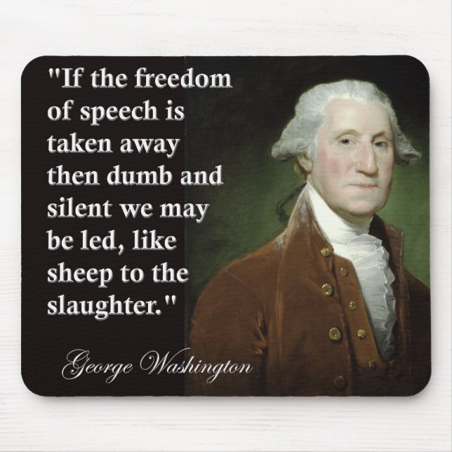 George Washington Freedom of Tal Quote Musmatta (Framsidan)