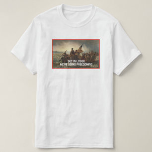 George Washington frihet/patriotisk T-tröja Tröja