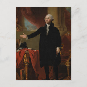 George Washington - Gilbert Stuart (1797) Vykort