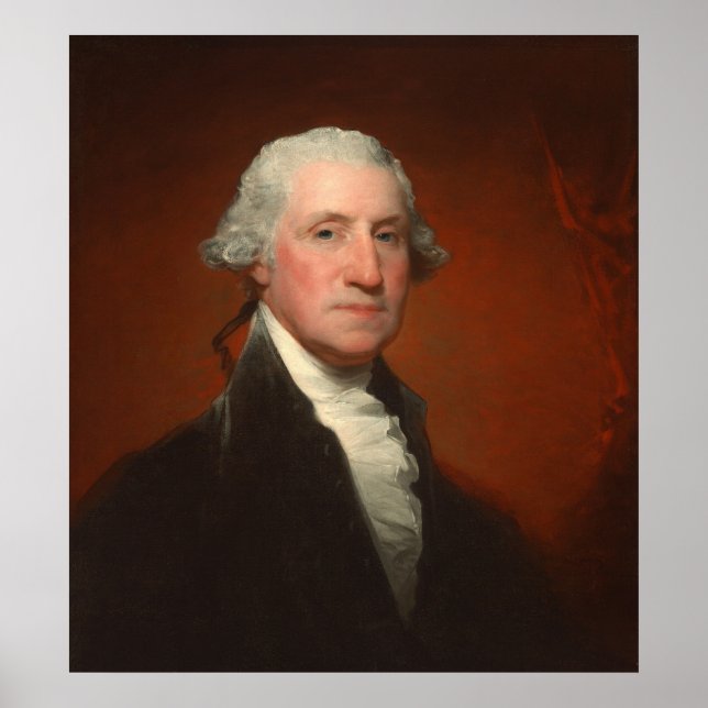 George Washington - Gilbert Stuart Fine Art Poster (Framsidan)