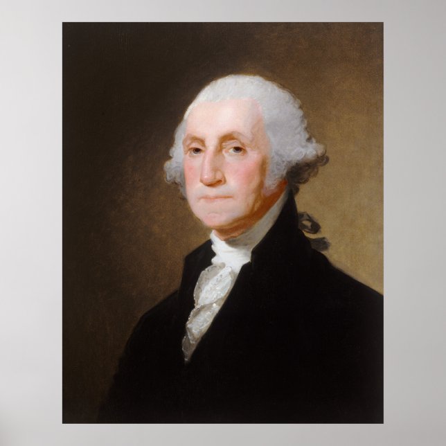 George Washington - Gilbert Stuart Fine Art Poster (Framsidan)