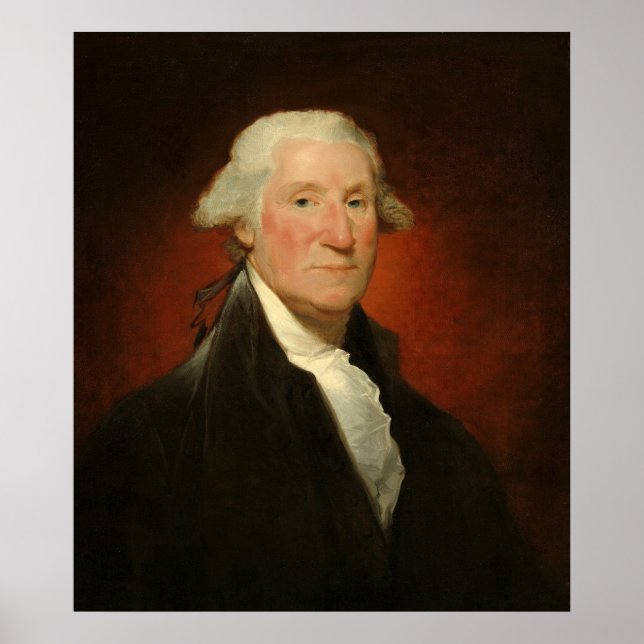 George Washington - Gilbert Stuart Fine Art Poster (Framsidan)