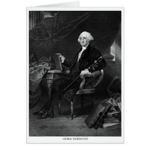 George Washington Hälsningskort