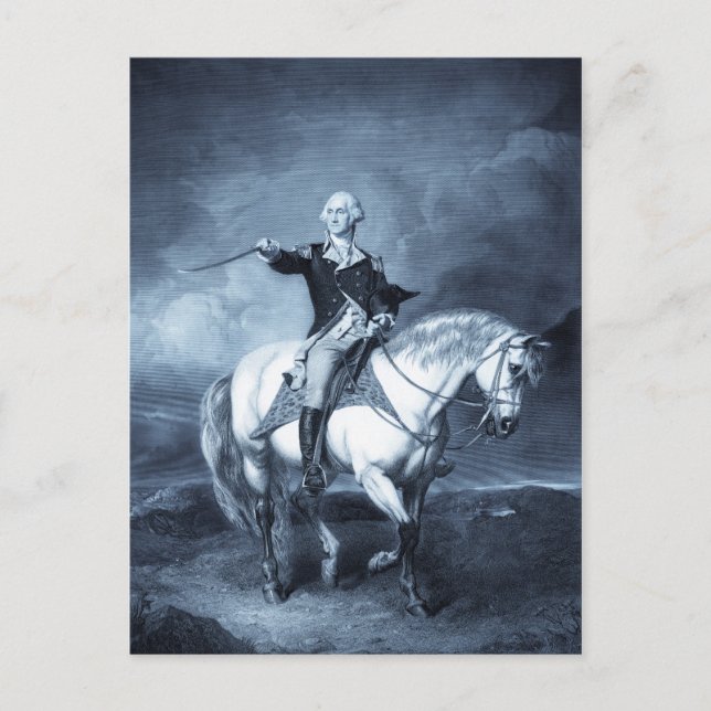 George Washington honnörvykort Vykort (Framsida)
