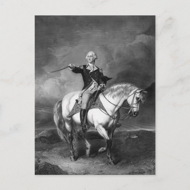 George Washington honnörvykort Vykort (Framsida)
