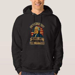 George Washington Humor Facepalm Funny Retro Joke Hoodie