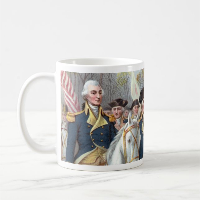 George Washington i New York mugg (Vänster)