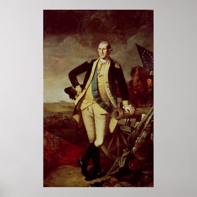 George Washington i Princeton, 1779 Poster (Framsidan)