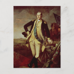 George Washington i Princeton, 1779 Vykort