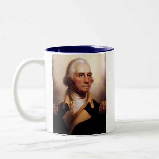 George Washington Iowa Tea Party Mugg (Vänster)