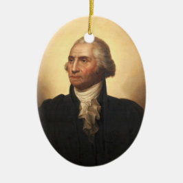 George Washington Julgransprydnad Keramik