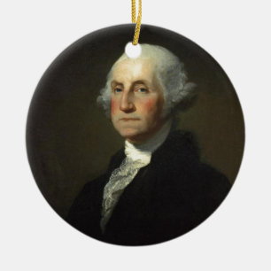 George Washington Julgransprydnad Keramik