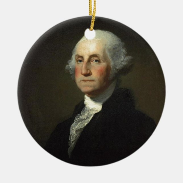 George Washington Julgransprydnad Keramik (Framsidan)