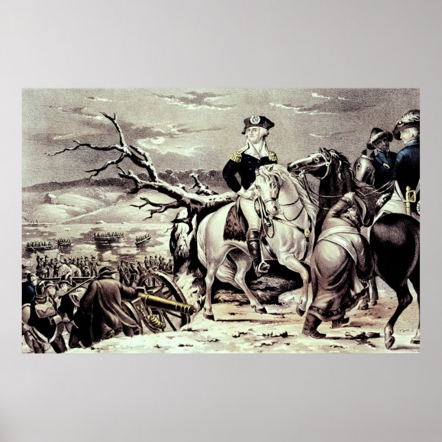 George Washington korsar Delaware Poster (Framsidan)