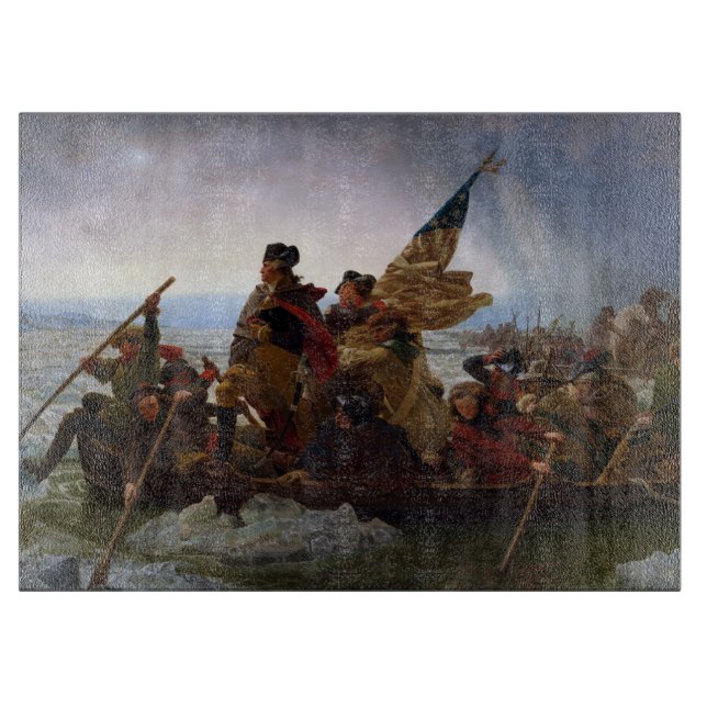 George Washington korsar Delawarefloden (Framsidan)