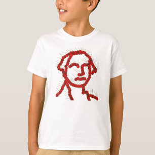 George Washington körsbärporträtt T-shirt