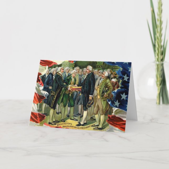 George Washington Kort (Framsida)