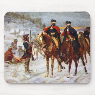 George Washington Lafayette Valley Forge armé Musmatta
