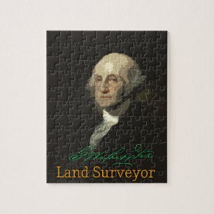 George Washington landinspektör Pussel