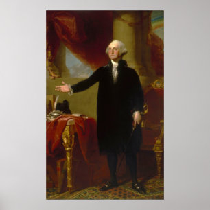 George Washington Lansdowne Porträtt av Stuart Poster