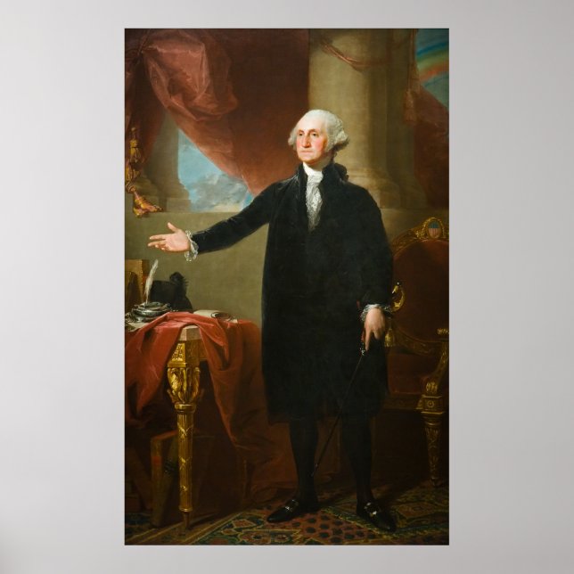 George Washington "Lansdowne" Porträtt Poster (Framsidan)