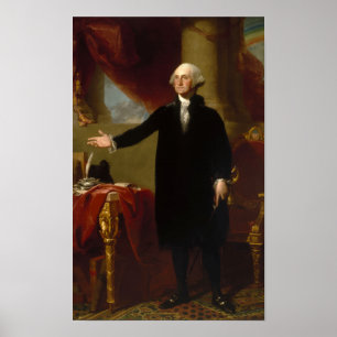 George Washington Lansdowne porträtt Poster