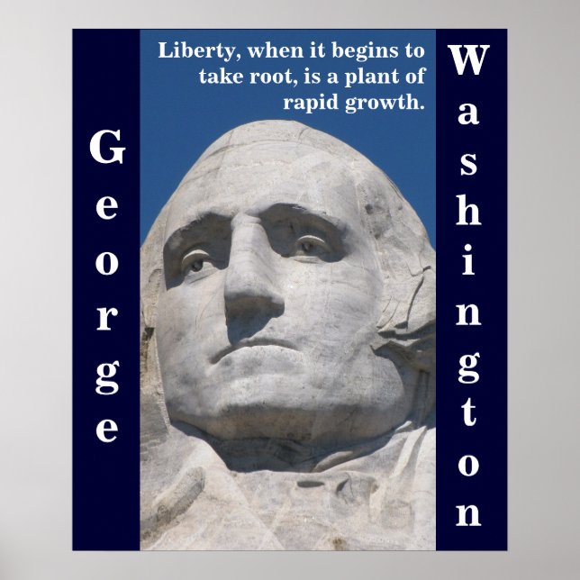 George Washington Liberty Poster (Framsidan)