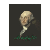 George Washington med autograf