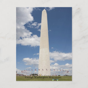 George Washington Monument Vykort