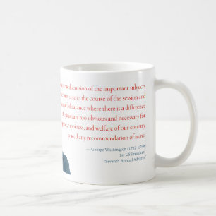 George Washington mugg #10 "artighet ",