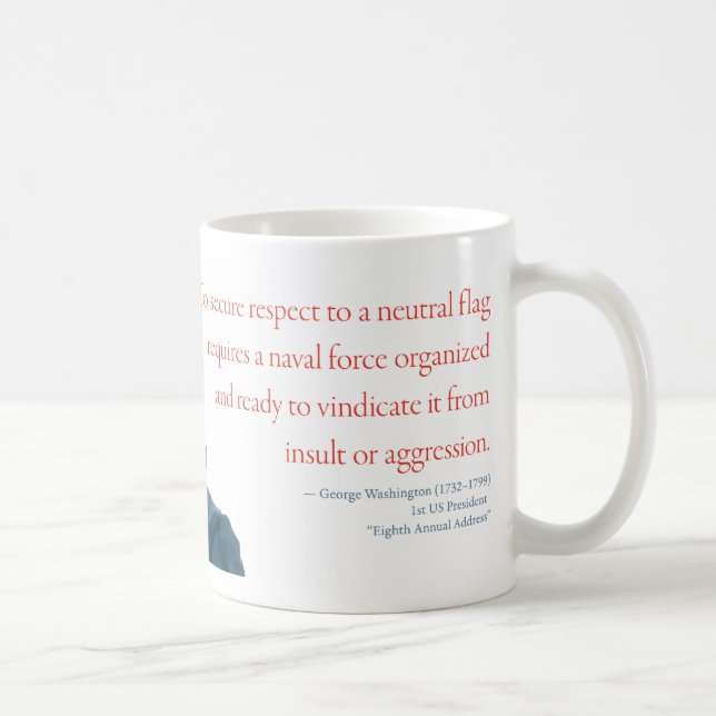 George Washington Mugg #12 "Naval Force" (Höger)