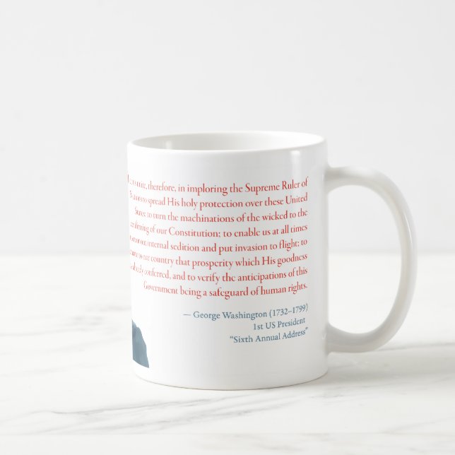 George Washington mugg #8 (Höger)