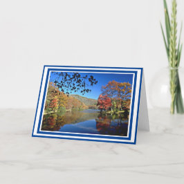 George Washington National Forest Greetings Card Kort