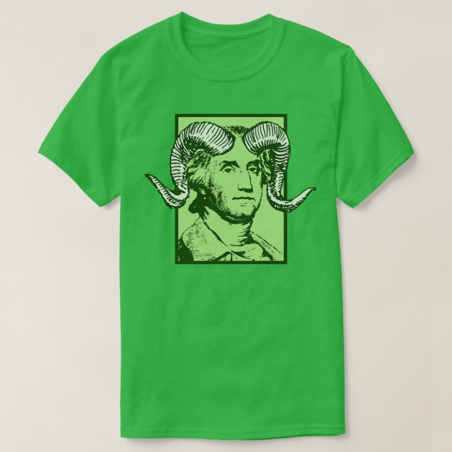 George Washington nummer ett T Shirt (Design framsida)