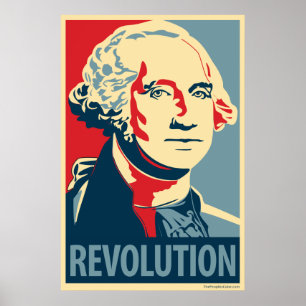 George Washington: Obama parodiaffisch Poster