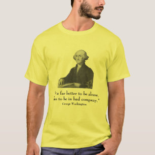 George Washington och citationstecken Tröja