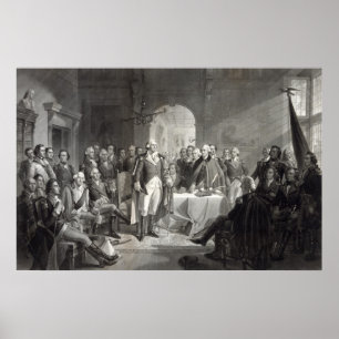 George Washington och hans generaler Poster