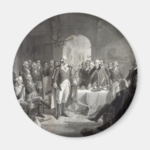 George Washington och hans generalmagnet Magnet