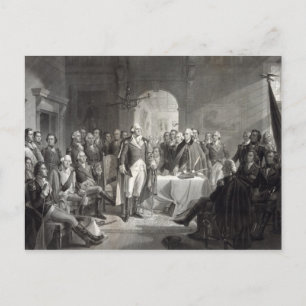 George Washington och Hans Generals vykort