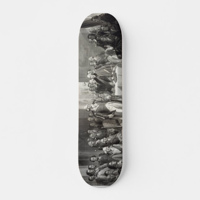 George Washington och hans generalskateboard Skateboard Bräda 19,5 Cm (Framsida)