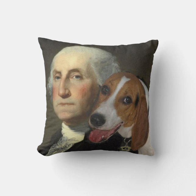 George Washington och hans rävhund Kudde (Framsida)