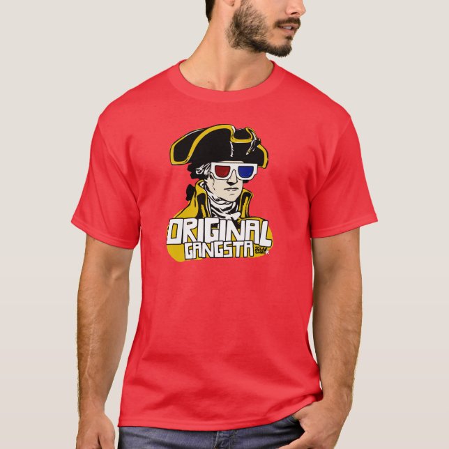 George Washington ’Original Gangsta’ T-shirt (Framsida)