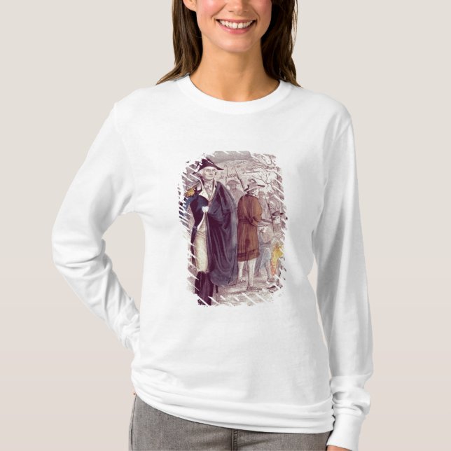George Washington på dalsmedjan Tee Shirt (Framsida)